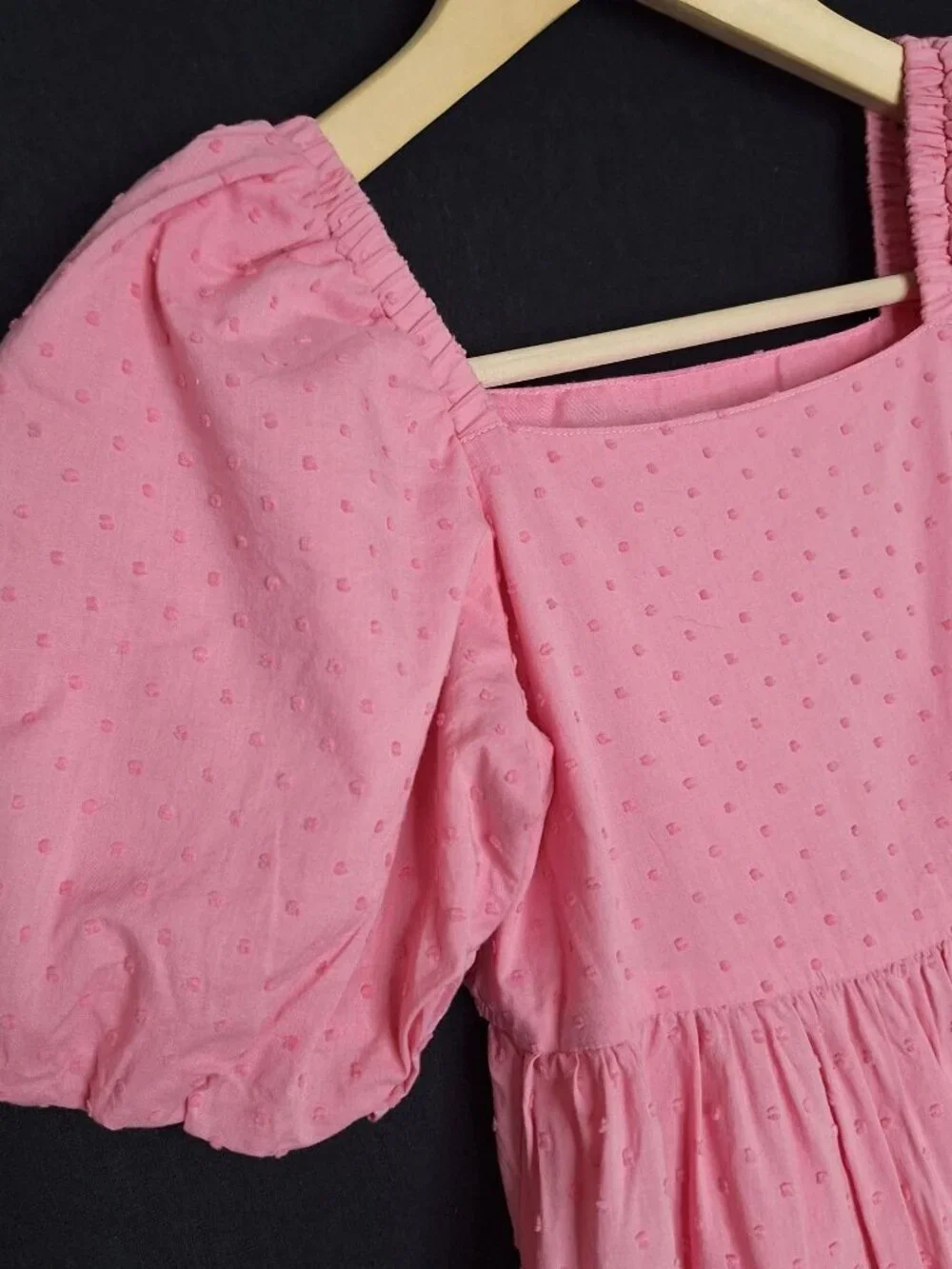 💙 Gymboree Girls Pink 100% Cotton Bow Dress Size 7 Preppy Formal Girly Summer S